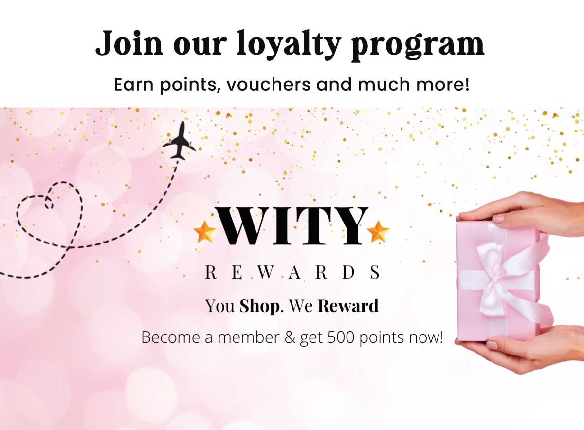 Se eo: Join our loyalty program Earn points, vouchers and much more! You Shop. We Reward Become a member get 500 points now! a Pre 