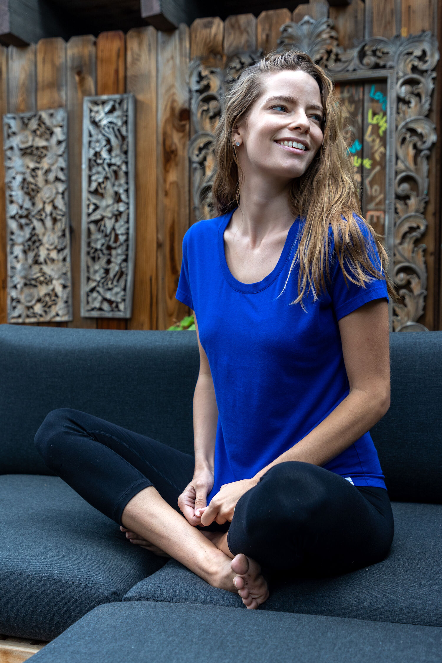 Women's Bamboo/Cotton Short Sleeve Scoop Neck T-Shirt