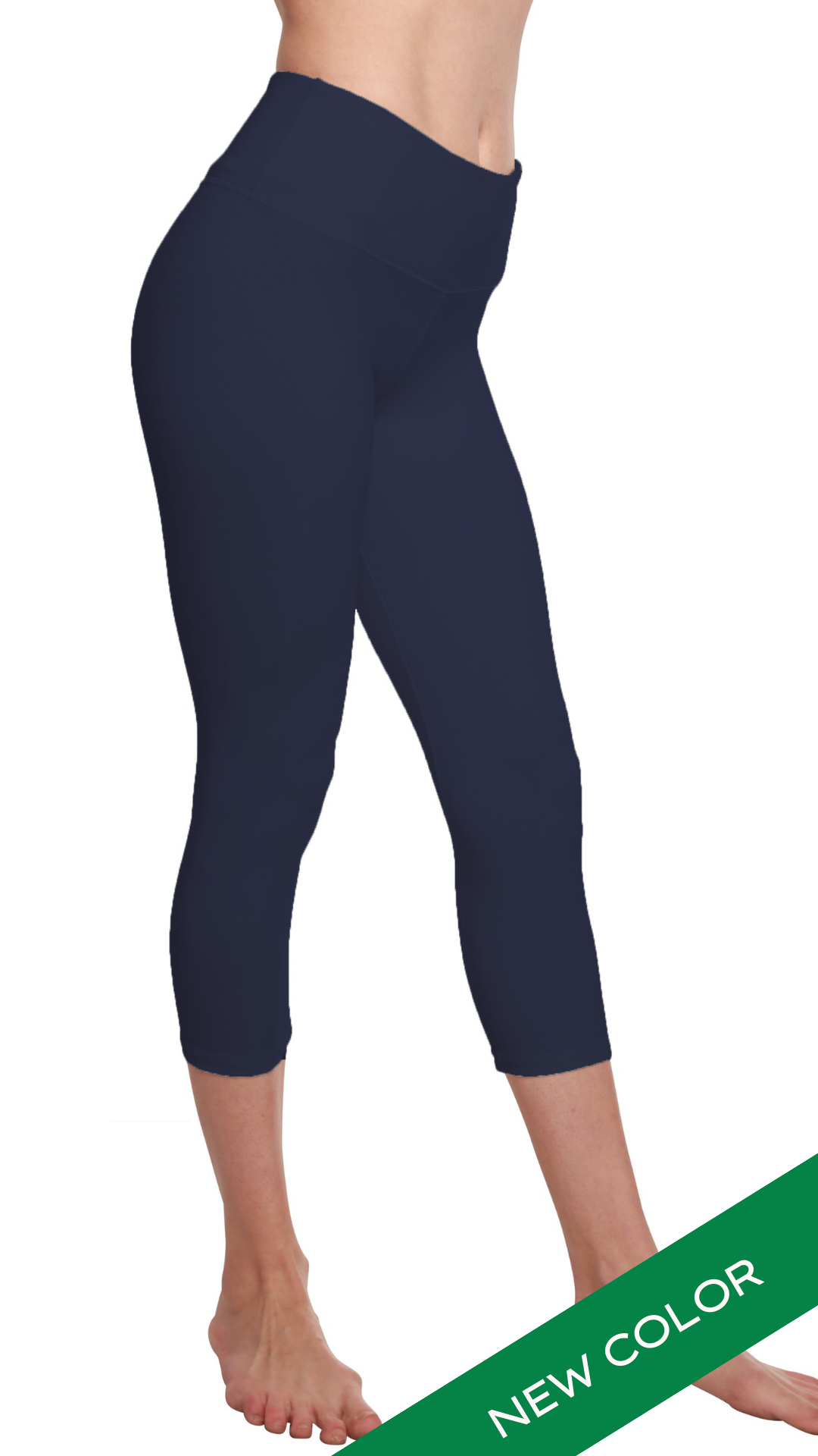 Women's Bamboo Viscose/Cotton Capri Style Leggings