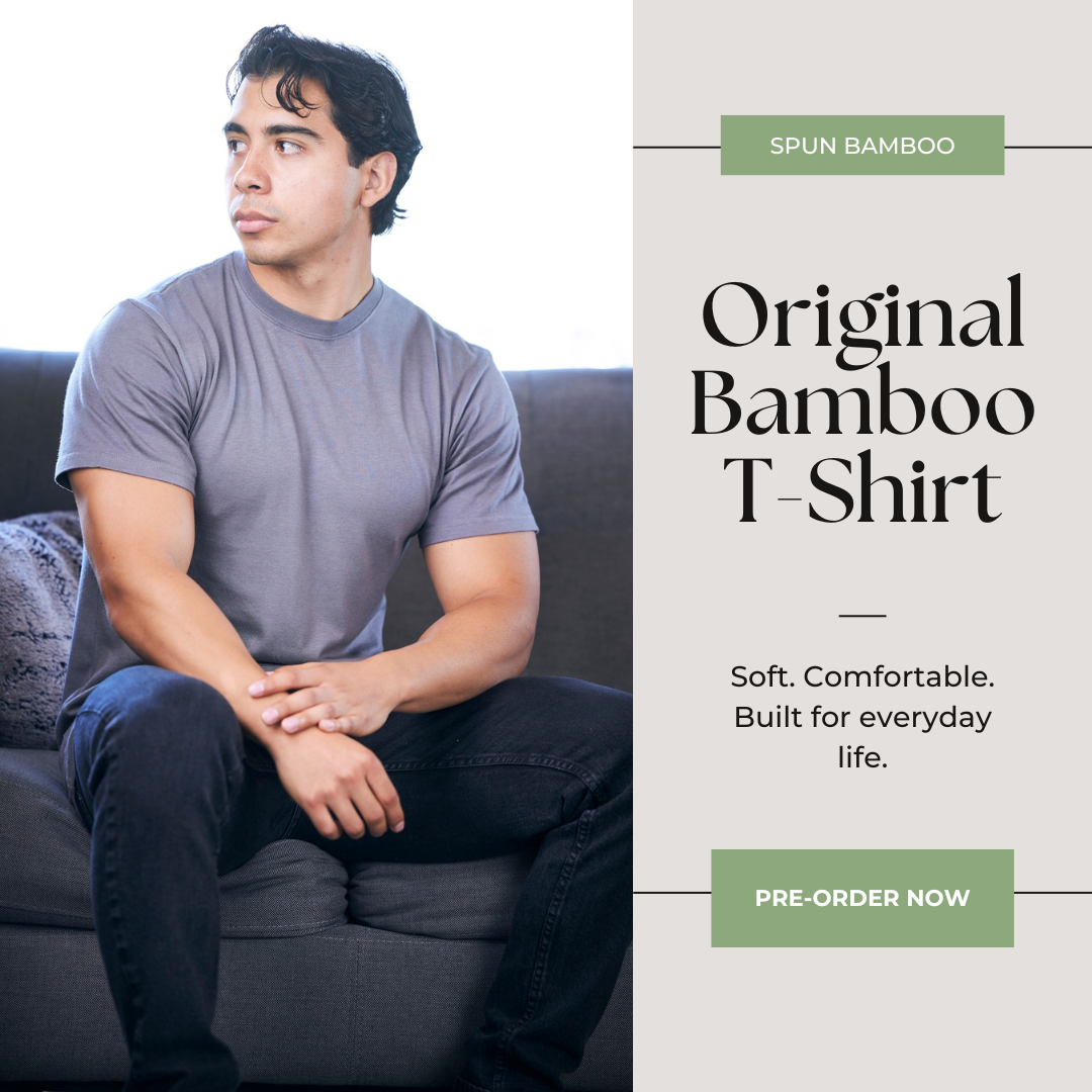 mens bamboo tshirt preorder